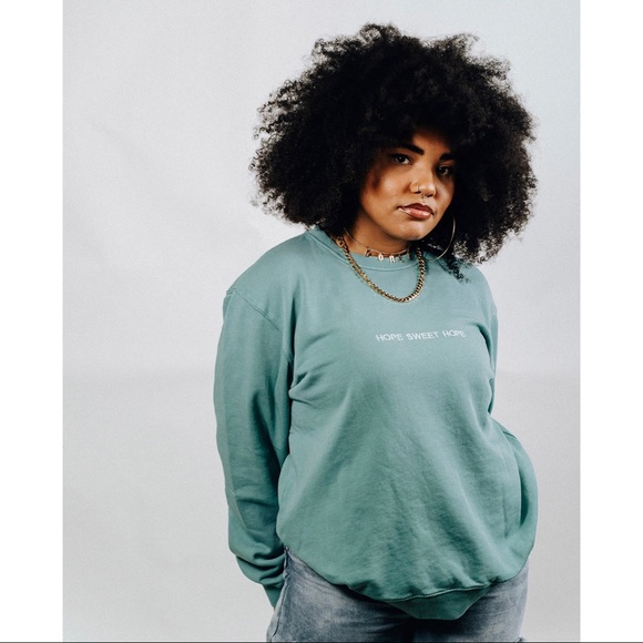 “Hope Sweet Hope” Crewneck Sweatshirt - Picture 3 of 8